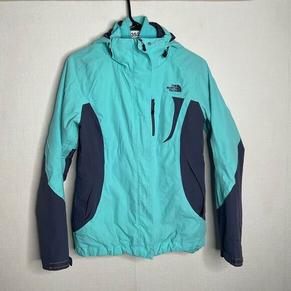 The North Face 2 in 1 Women's size SP Adele Triclimate Jacket Blue Lagoon winter - Picture 1 of 13